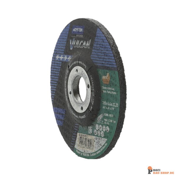 nortonschleifmittel/NORTON_schleifmittel_66252925533 Grinding wheel Angle Grinder Norton VULCAN STONE 115x6.4x22.2_146688